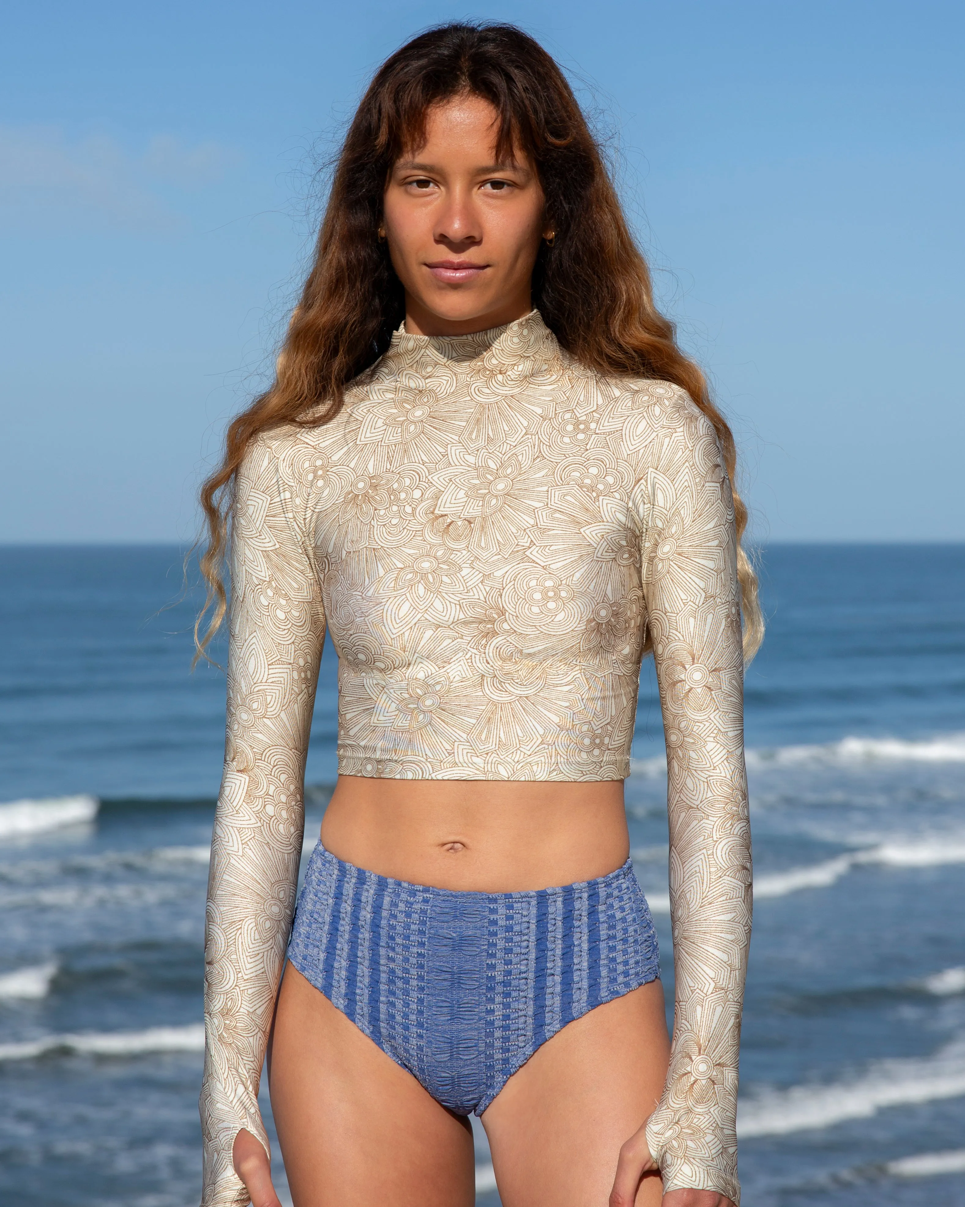 Agatha Surf Top - Limelight