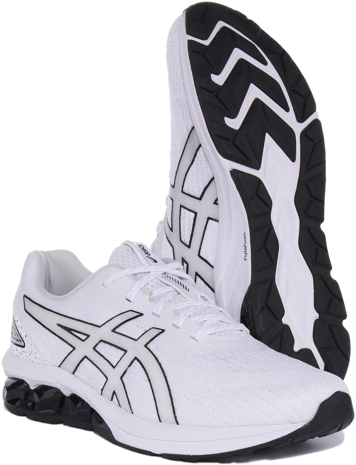 Asics Gel Quantum 180 In White Black For Men