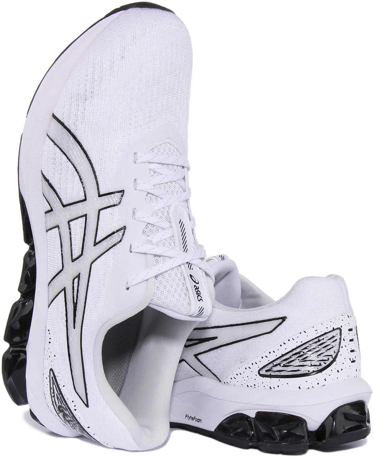 Asics Gel Quantum 180 In White Black For Men