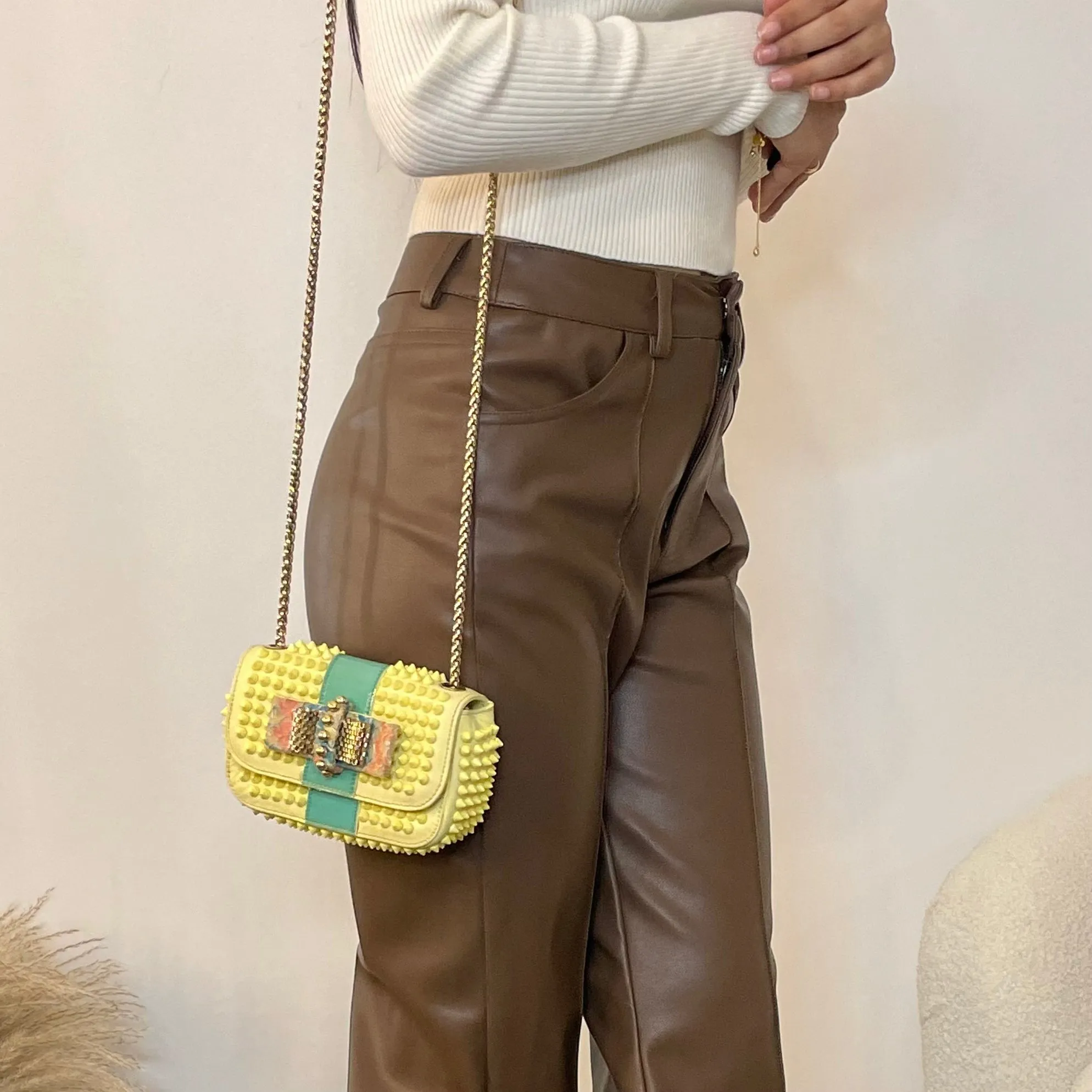 CHRISTIAN LOUBOUTIN SWEET CHARITY BAG