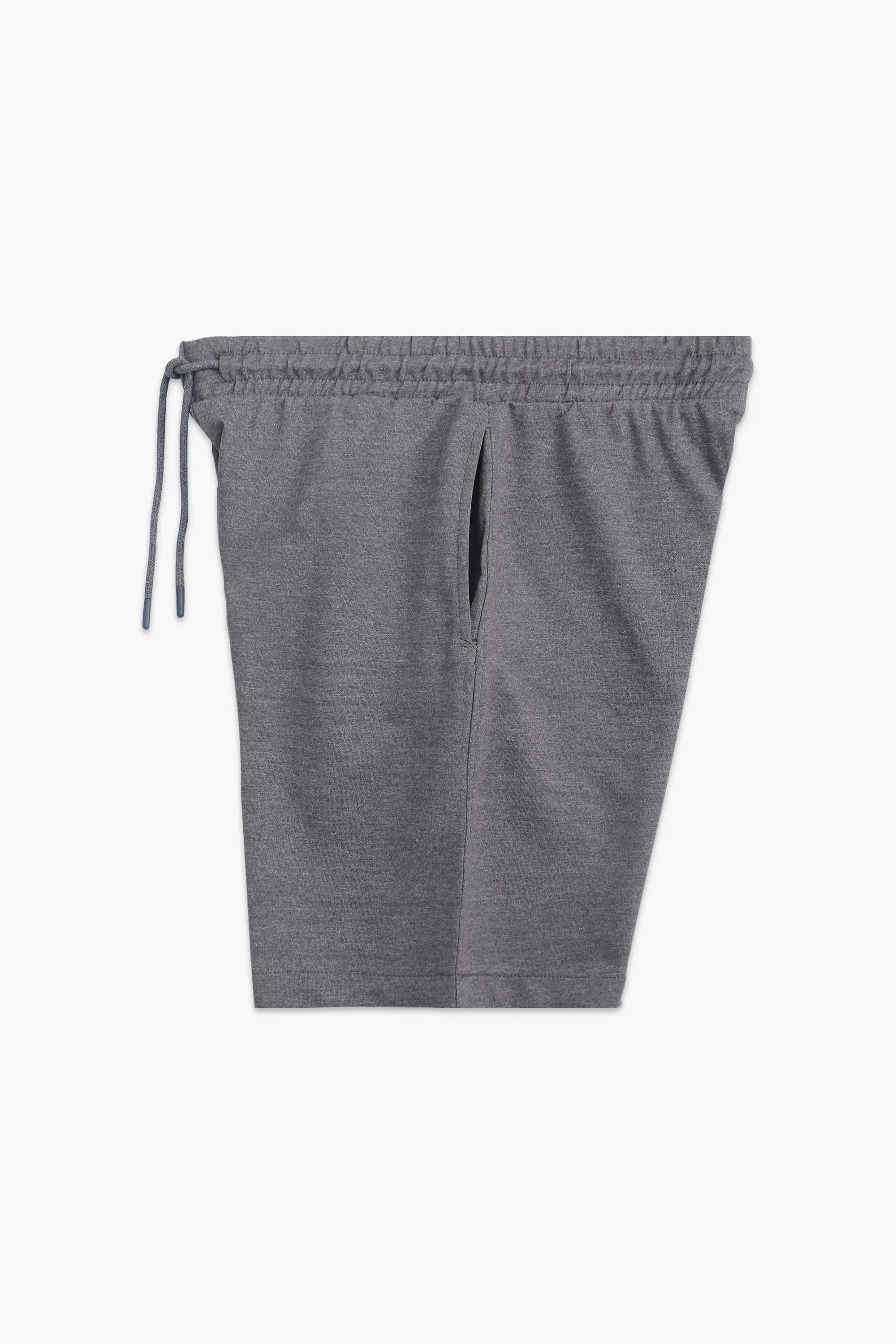 Men Branded Short - D/Grey