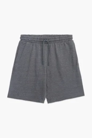 Men Branded Short - D/Grey