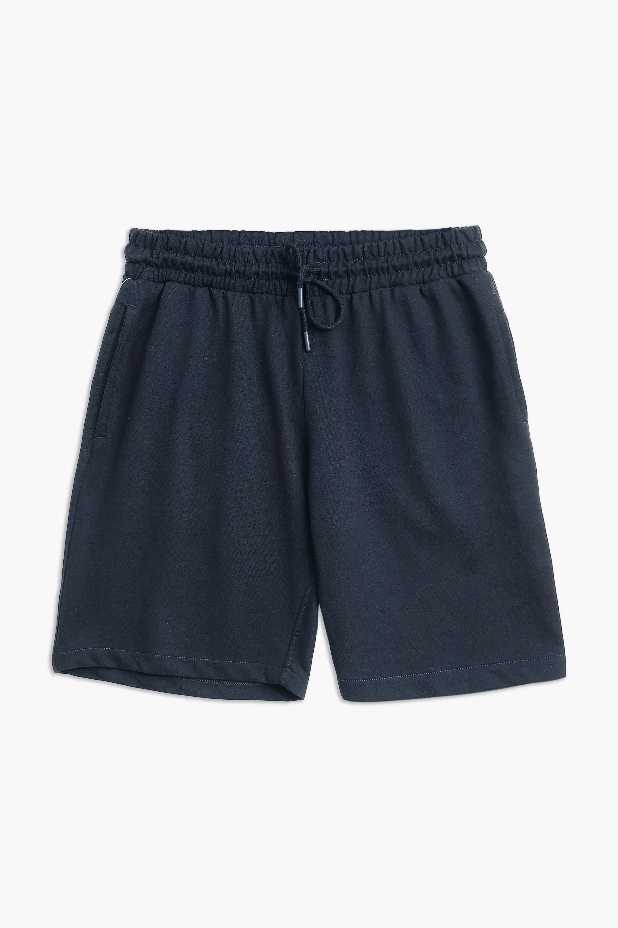 Men Branded Short - Navy Blue