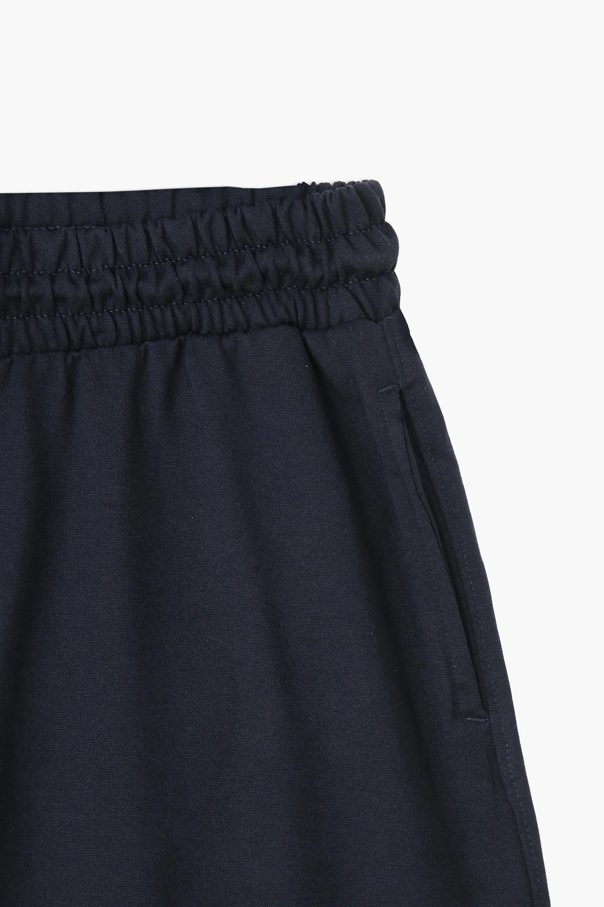 Men Branded Short - Navy Blue