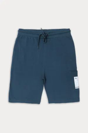 Men Cargo Pocket Short 04 - Jeans Blue