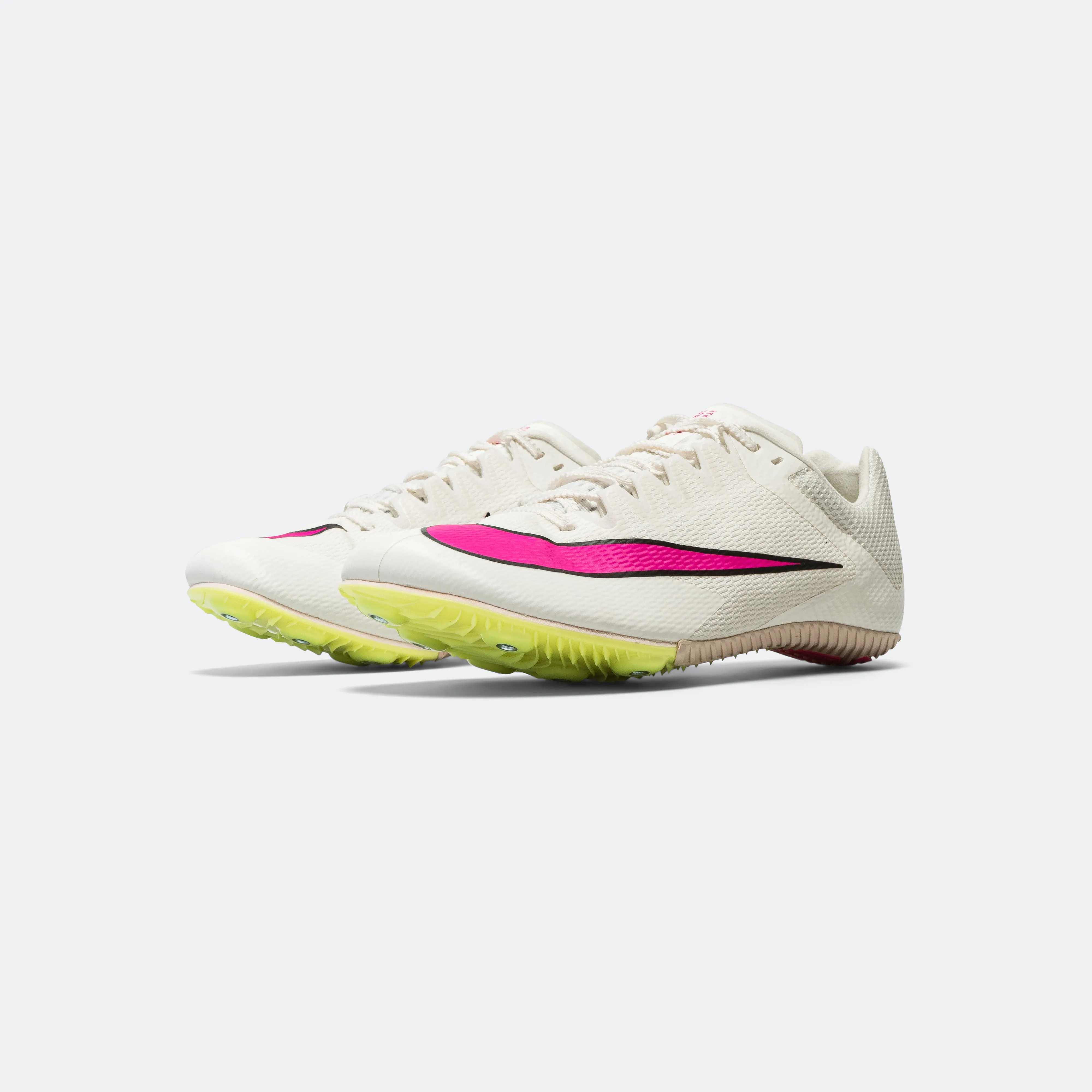 Mens Zoom Rival Sprint - Sail/Fierce Pink-Lt Lemon Twist