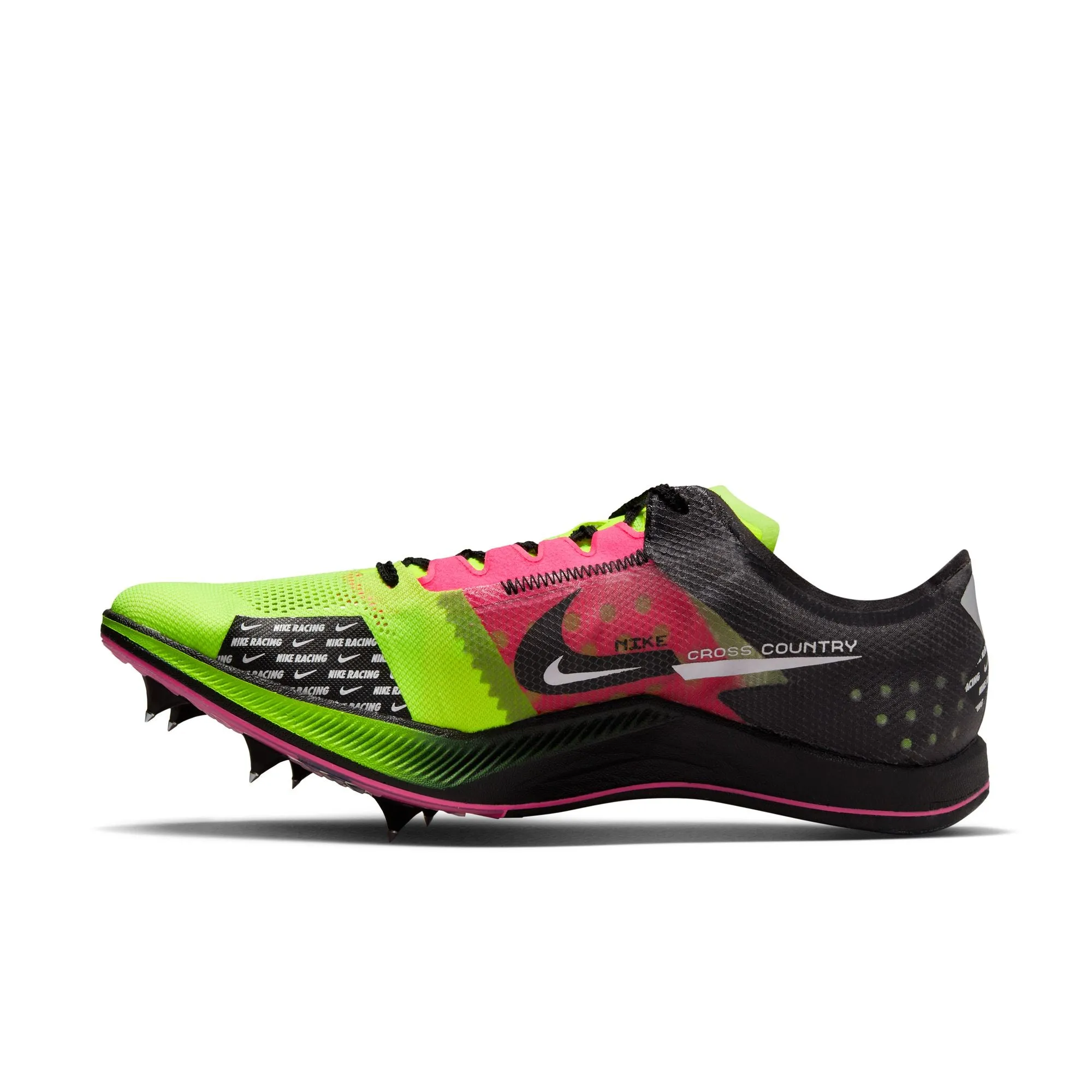 Nike ZoomX Dragonfly XC Volt / Black / Hyper Pink / White