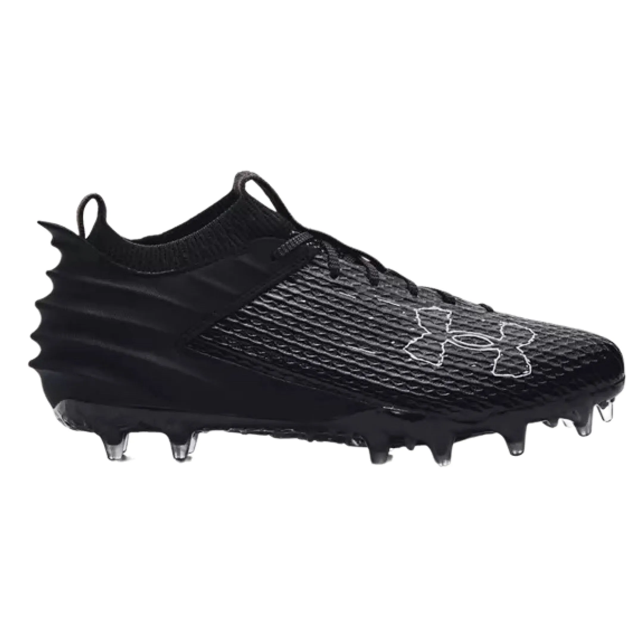 Under Armour Mens Blur Smoke Football Cleats - Black