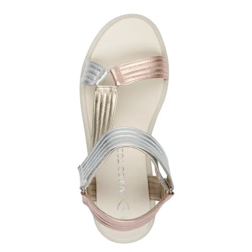 Velcro Sandal - Metallic