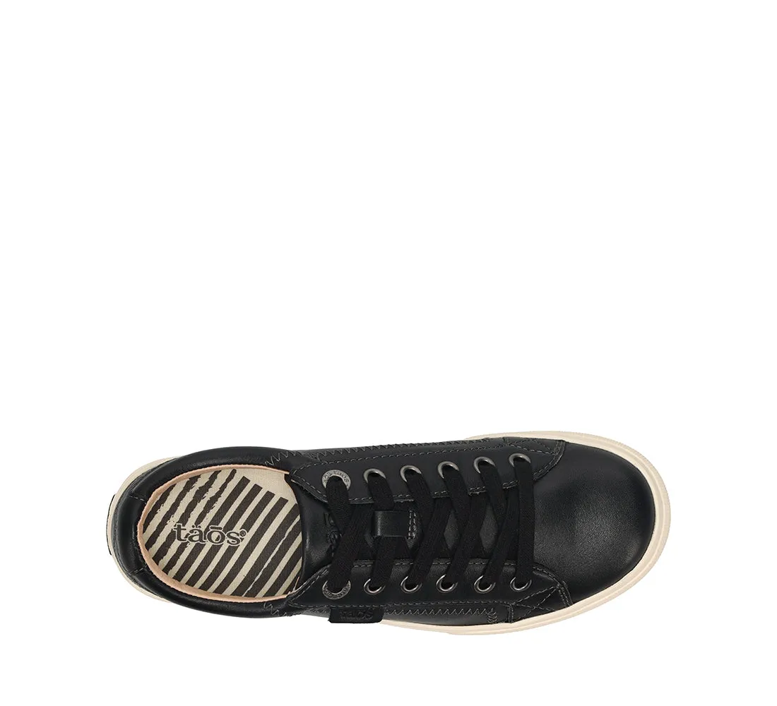 Women's Taos Plim Soul Lux Color: Black Leather (REGULAR & WIDE WITH)